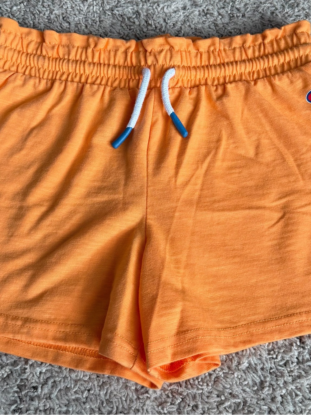Champion Girls’ Orange Athletic Shorts L 10/12